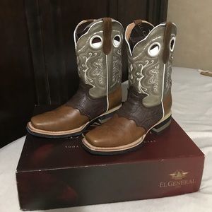 NWT men’s Cowboy boots El General